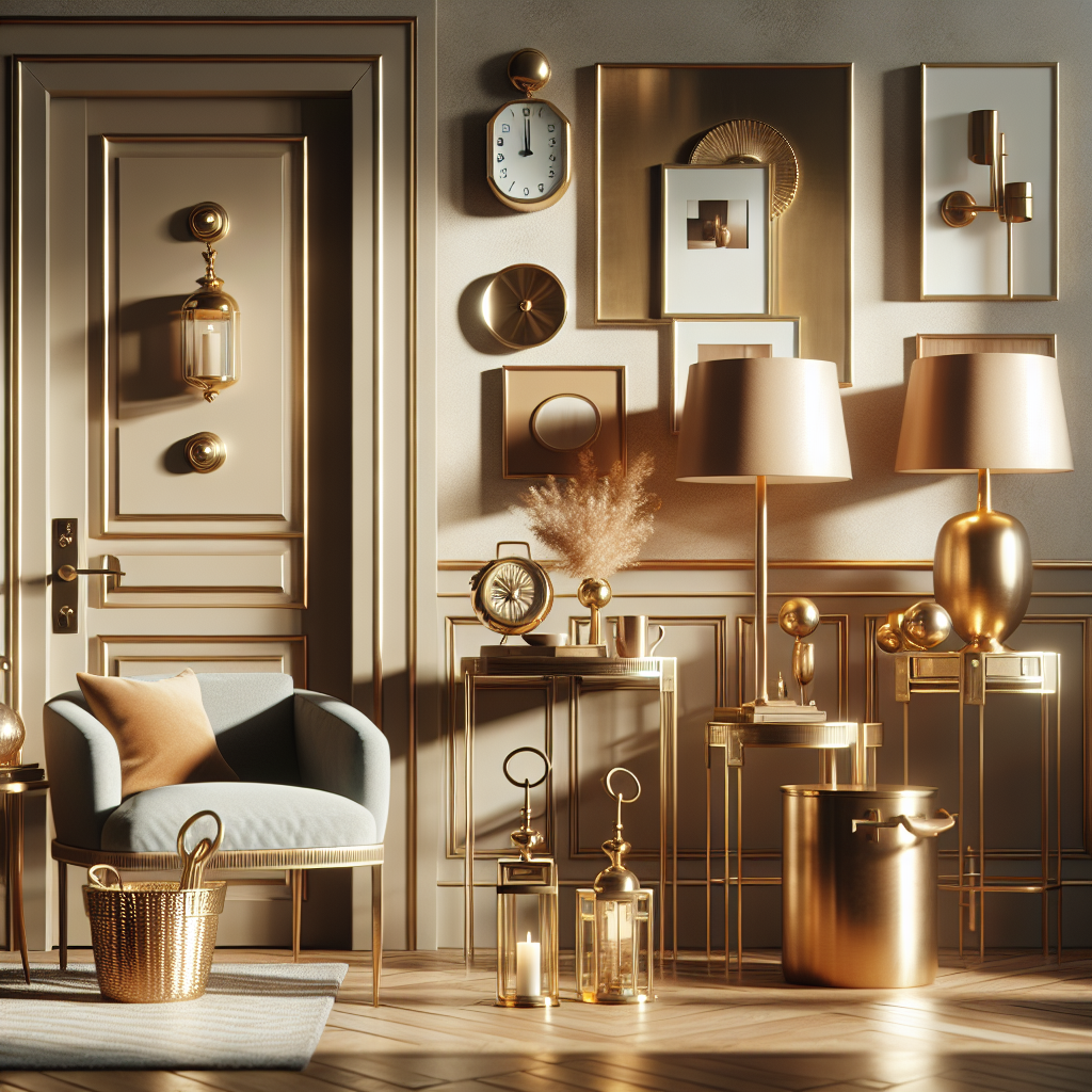 Brass Bliss: Infuse Your Home with Warmth and Shine